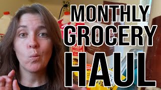 Monthly Frugal Grocery Haul - Family of 5 - Under $500