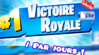 Fortnite top 1 squad avec des inconnus.