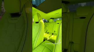 Lamborghini Green Design Inside  #shorts