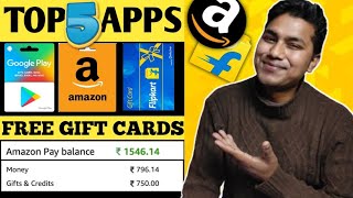 TOP 5 BEST APPS FOR EARNING | Amazon Gift Card earning app 2024 | Amazon Cashback offer