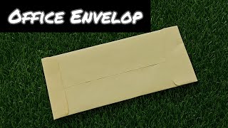 Office Envelope| How to make an office Envelope using A4 size Paper |Bubbles Art