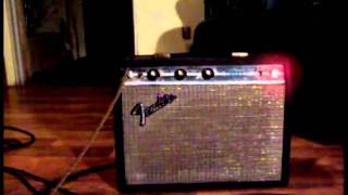 Fender Champ 1977 Silverface Tube Combo Amplifier Vintage Serviced & Ready