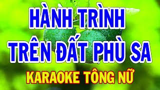 Hành Trình Trên Đất Phù Sa Karaoke Tông Nữ Thành Lý Organ