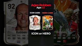 Robben Icon or Hero #robben #eafc24 #shortvideo #shorts #short #icon #hero #fifa #football #fifa23