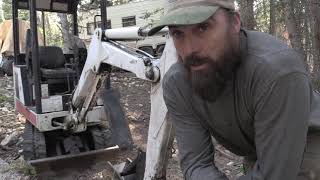 Homestead #25.1 Bobcat 320 Mini-ex hydraulic hose and cylinder repair