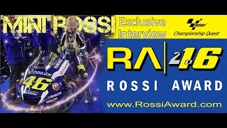 MotoGP Championship Quest Exclusive Interview w Tiny & Mini Rossi