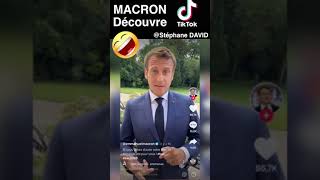 Emmanuel MACRON sur Tiktok (sa 1ère #parodie )