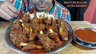 spicy mutton nalli masala curry huge rice spicy gravy food eating show mukbang food