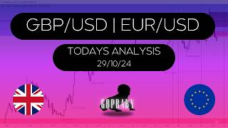 Todays Analysis & Forecast | GBP/USD, EUR/USD | 29.10.24