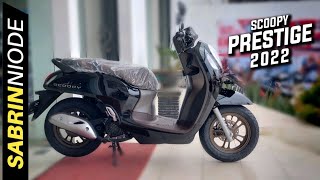 Review Warna Baru Honda Scoopy Prestige Hitam 2022