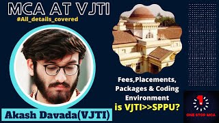 #mhtcetmca #mca MCA at VJTI | Best MCA College in Mumbai🔥🔥 | VJTI Fees, Facilities & Placements🤑|