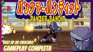 PANZER BANDIT (PS1)  GAMEPLAY COMPLETA - FULL GAME - LINDO BEAT UP 2D