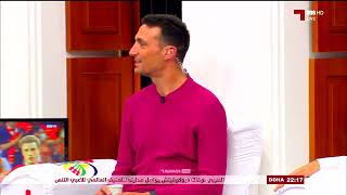 ‫#سكالوني‬ مدرب الأرجنتين 🎙️أتمنى إستمرار ‫#ميسي مع المنتخب للأبد 🇦🇷🔝‏‪#Messi‬