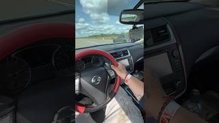 4.0 procharged mustang Vs. 3.5 altima 1/8th mile drag race