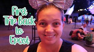 First Trip Back to Epcot | A Taste of Epcot's Food and Wine Festival and Social Distancing