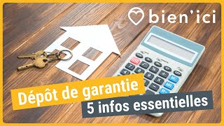 Dépôt de garantie dans une location immo : les 5 infos essentielles | CONSEILS IMMO | BIEN'ICI