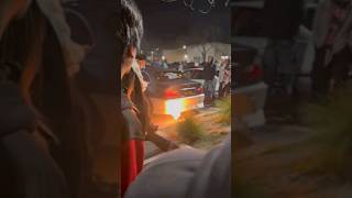 Spitting Fire, 2 step Revs at Carmeet #shorts #automobile #modified #cars