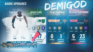 NBA2K20]MY NEW CENTER BUILD/DEMIGOD GLASS LOCKDOWN