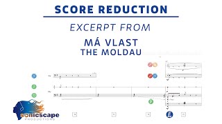 “The Moldau” (Vltava) Score Reduction | Má Vlast by Bedrich Smetana