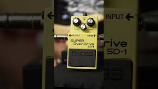 Boss Super Overdrive-Soft Clipping  #guitar #overdrivepedals #bosspedals