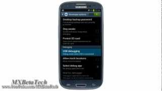 Samsung Galaxy S3 : How To Enable USB Debugging Mode