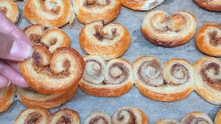 Quick & Tasty Snack for New year event ||Puff Pastry Sweet