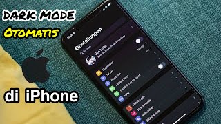 Cara ganti mode gelap di iPhone #darkmode