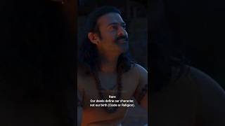 Prabhas Adipurush Lord Ram and Shabari Dialogue | Yogesh Raghupati