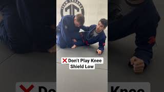 How to use Knee-shield in half-guard #mma #bjj #jiujitsu