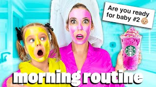 Summer Morning Routine with Daughter