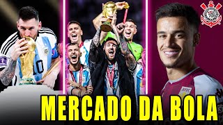 COUTINHO NO TIMÃO! VEJA MESSI FEZ HISTÓRIA CONTRA A FRANÇA! FIM DA COPA DO MUNDO - MERCADO DA BOLA