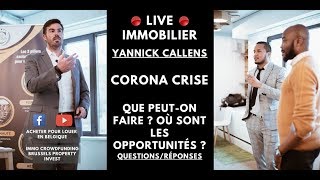 LIVE Youtube : Immobilier - Corona : où sont les opportunités ?