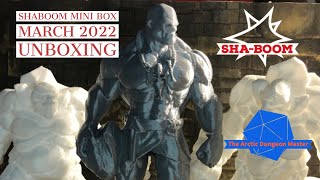 Shaboom March Mini Box Unboxing Arctic Dungeon Master