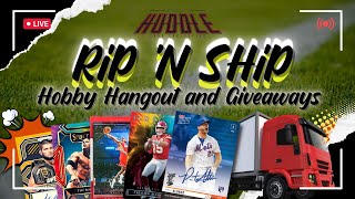 TUESDAY LIVE! Rip-N-Ship Sports Cards, Sports Talk, & Hobby Talk