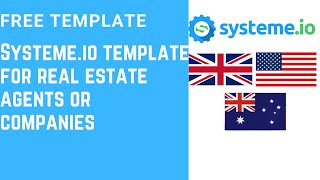 Systeme.io template for real estate agents or companies