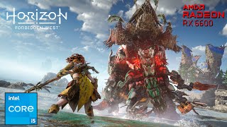 Horizon Forbidden West™  - RX6600 8GB + i5 11400F