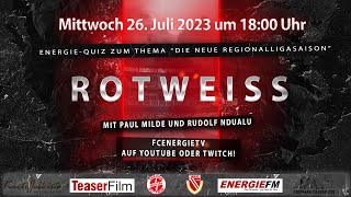 ROTWEISS #4 "Die neue Regionalligasaison"