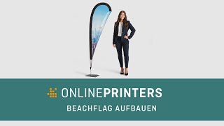 Beachflag aufbauen (Größe S) | Aufbauanleitung