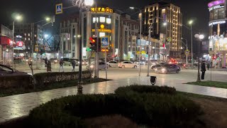 Walking Makhachkala.From Yaragsky Street to Gamidov Avenue (March 2,2022)