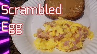 Gawin ito sa itlog / Scrambled Egg with ham and cheese! Your kid can do it!