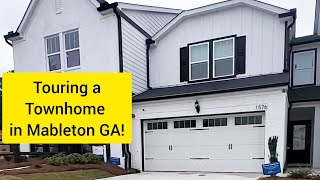 Townhouse Tour, Mableton GA! New build - 3 bd 2.5 bath 1,818 sqft!