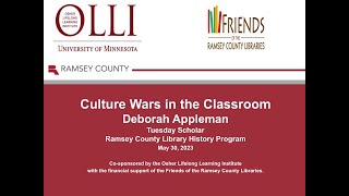 Tuesdays with a Scholar: Culture Wars in the Classroom