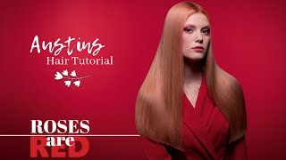 Roses are red Hair Tutorial: Austins