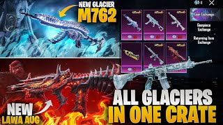 New Glacier M762 | All Glacier In One Crate | New Lawa Aug | Next Honor Spin All Leaks | Pubgm