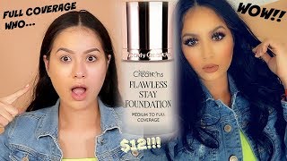 NEW BEAUTY CREATIONS FLAWLESS STAY FULL COVERAGE FOUNDATION REVIEW WOW!!! | TANIAXO