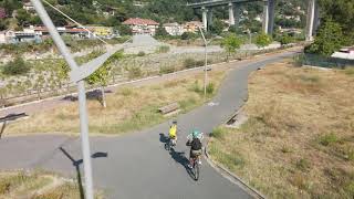 giro in bici con gabriel