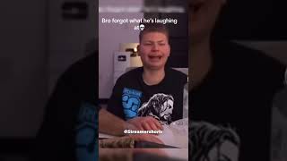 Bro forgot what he was laughing at 🤣 #jayden #fy #fypage #viral #funny #shorts