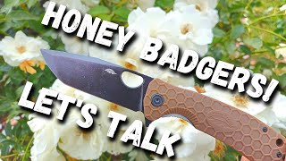 Let's Talk Honey Badgers! (African Designed Knife)