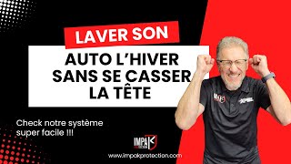 C'EST PAS OBLIGÉ D'ETRE COMPLIQUÉ LAVER SON AUTO L'HIVER!