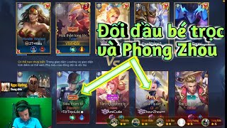 Vĩnh đất Khóc huhu khi đối đầu bé trọc top 1 thách đấu và youtuber Phong Zhou